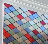Oeps De kamer schoonmaken conversie Glas in Lood plakfolie | 7 | Kies het patroon dat bij u past! - raamfolie -winkel
